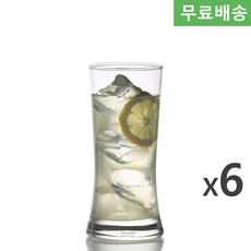 6p BOX 오션 탱고 하이볼 425ml B13315 맥주잔 하이볼글라스 칵테일잔 칵테일롱글라스, 6개, 투명