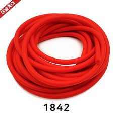 고탄력 튜빙밴드 DIY 고무줄, 1842레드, 1개