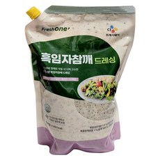 프레쉬원 CJ 흑임자 드레싱 소스, 1개, 2kg