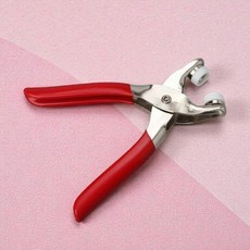 가시도트 기구 똑딱이 단추 펀치 스냅 단추 달기 펀칭기, 1개, 스냅단추펀치