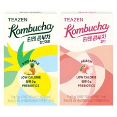 티젠 콤부차 피치 5g 10p + 파인애플 5g 10p, 1세트