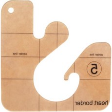 퀼팅 템플릿 미끄럼 방지 그립이 있는 기계 퀼팅을 위한 프리 모션 스타일 D