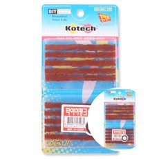 타이어펑크지렁이 바퀴 펑크씰 빵꾸씰 타이어 10P, 본상품