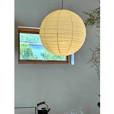 팬던트 일본풍 아카리 카페 노르딕 스타일 한지 무드등 표준 60cm 블랙, 수출용 혼합 줄무늬 30cm 화이트