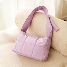 新款寵物春季貓包保暖絎棉便攜外出狗包大容量出門單肩斜跨寵物包, 1個, 紫色*秋冬款(肩帶可調節)
