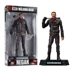 워킹데드 좀비 walking dead 피규어 키덜트 18cm, 네간, 1개