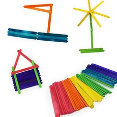 셀엔드 하드바 아이스크림나무막대 나무막대, 칼라 소, 1개, 칼라 소