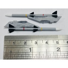 RBF現貨 1:72 AIM-120 飛彈模型附掛架，精緻軍事模型收藏, 1個