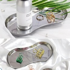 별별마켓 소품 트레이 실버 정리