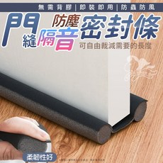 門縫密封條 防塵隔音門底擋條, 1個, 一條