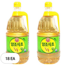 오뚜기 양조 식초, 1.8L, 18개