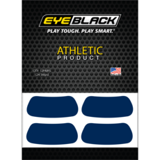EYEBLACK Navy 컬러 아이블랙 12 pair (24개) 아이패치 스티커, 다크네이비