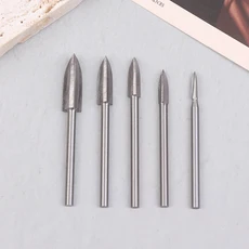 새로운 5/6PCS HSS 목공 조각 비트 세트(회전 공구용) 정밀 뿌리 및 핵심, 02 A1