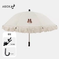 리온 유모차햇빛가리개 자전거 일반형 휴대용 유모차우산 차양막, 1개, 피터 래빗 우산