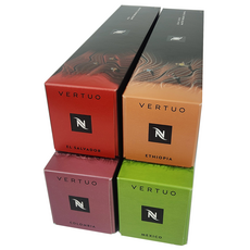 네스프레소 정품 캡슐커피 버츄오 마스터오리진 베스트 4종 세트, 4개