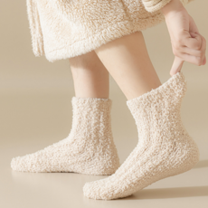 라라민 털빠짐 없는 남녀공용 수면양말 4종 세트