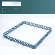 업소용 식기세척기 랙 수납 컵 유리잔 접시 세척 건조 플라스틱 정리함, 빈칸 확장형 볼 받침대 스파이크 칼 포크, 1개