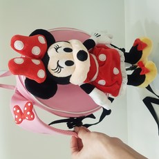 아가방 베이비페어 / 디즈니베이비 깜찍미니 멀리 못가요 유아 가방/ 안전 끈 있는 아기 미아방지 가방 / 인형처럼 안고 다녀요 젖병 수납 유아 백팩 / 크리스마스 선물