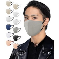 TJ TRAD JAPAN 오토바이 얼굴 마스크 큰 가면 일본제 부직포 대형 30 매 포장 그레이×블랙, 상세페이지 참조, 1개, 1개입