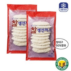 참 생선까스, 2개, 500g