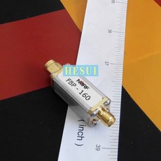 BPF 필터 RF 160MHz 모듈 전용 대역 LC 통과 필터 1dB 대역폭 20MHz SMA 인터페이스 보드