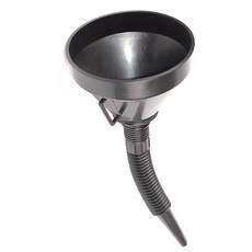 汽車機車用加油漏斗 可拆式彎管 耐油耐熱 加注工具, 1個, 漏斗一套