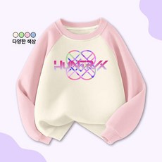 키즈 데몬 맨투맨 여아용 봄 가을 아동 상의 캐주얼 패션