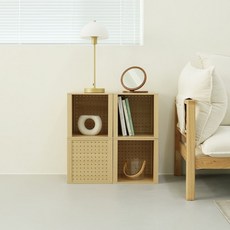 HOL모듈박스 수납협탁 340size(추가구매할인)_후크증정, 1P, 메이플 340size