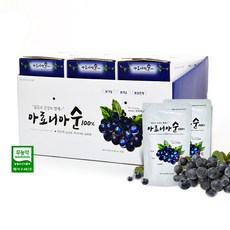 아로니아 즙 원액 100% 국내산 무농약 착즙 액기스 50ml x 30포, 1개