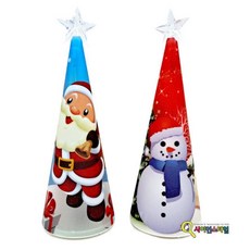 프로 LED 크리스마스 미니고깔 만들기, 1개