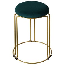 화장대 의자 쌓을수있는 식탁, 먹그린 벨벳 두껍고두꺼움