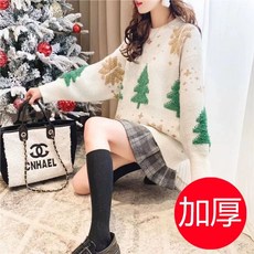 여성 크리스마스 니트 H25568 스웨터