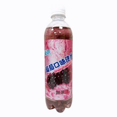 糖榮 葡萄口味汽水 無果汁, 24個, 500ml