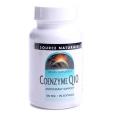SOURCE NATURALS 輔酶Q10軟膠囊 100mg, 1個, 90 件