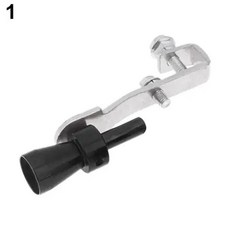 자동차 터보 사운드 머플러 배기 파이프 블 오프 베일 시뮬레이터 휘슬, 1개