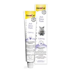 安撫情緒營養膏 貓咪專用 舒緩壓力 天然成分 提升免疫力 適口性佳, 50g, 1個, 緩解壓力/穩定性/注意力管理