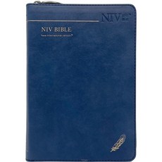 NIV BIBLE (중단본 / 색인 / 지퍼 / PU / 네이비), 생명의말씀사 편집부, 생명의말씀사