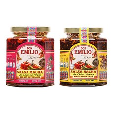 돈에밀리오 살사마차 아르볼 모리타 세트 (멕시코 고추기름 칠리오일), 1개, 250g