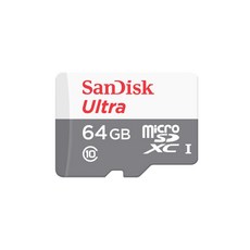 SanDisk ULTRA microSD UHS-I 記憶卡 32G 64G 128G 高速記憶卡, 1個, 64GB