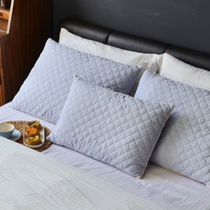 알러지케어 라텍스 팝콘 베개/경추베개, 1개, 팝콘 3D 입체 베개(50x70)_그레이