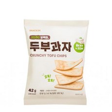고소하고담백한두부과자 스낵24, 30개, 42g