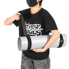 Gsbnjuy 요가 매트 스트랩 2개 조절 가능한 튼튼한 번지 스트랩 밴드 신축성 있는 번지 랩 오거나이저 블랙 후크 및 루프 보관 스트랩 운동 운동 필라테스 요가, Gsbnjuy 요가 매트 스트랩 2개, 조절 가능한 튼