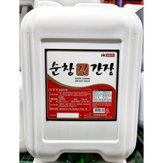 간장 (하이코리아 골드 12L 순창) 업소용간장/진간장/식당용간장/간장, 1개