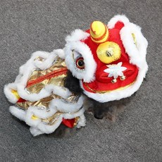寵物舞獅服裝 狗狗造型服 寵物保暖裝, 1個, 舞獅裝-白色,M-建議6斤左右, 白色