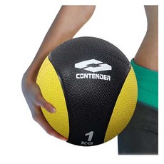 컨텐더 CWE-364 RUBBER MEDICINE BALL 다기능 운동용볼 메디신볼, 1개