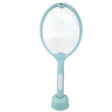 【EDSDS】USB充電式二合一電蚊拍 捕蚊燈 EDS-P5693, 藍色