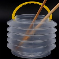 오알마켓 미니 자바라 물통 접이식수채화물통