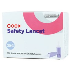 콕 세이프티 자동 채혈침(안전란셋) 100입 란셋