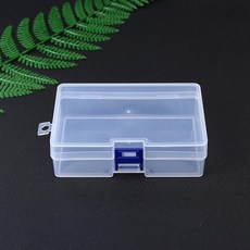 다용도 투명 10구 칸막이 분리 수납 케이스 낚시소품케이스, 1개, 상세페이지 참조