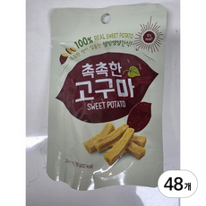 촉촉한 고구마 말랭이, 50g, 48개